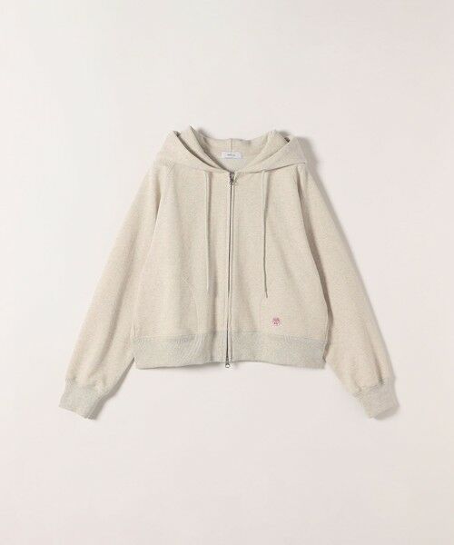 SHIPS / シップス パーカー | 《予約》SHIPS any:〈洗濯機可能〉USAコットン 裏毛 ジップ コンパクト パーカー | 詳細10