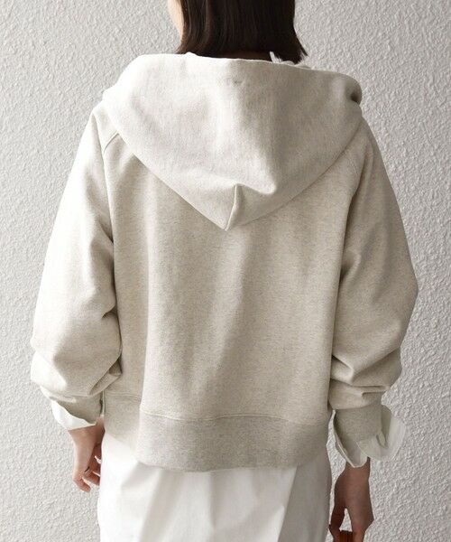 SHIPS / シップス パーカー | 《予約》SHIPS any:〈洗濯機可能〉USAコットン 裏毛 ジップ コンパクト パーカー | 詳細6