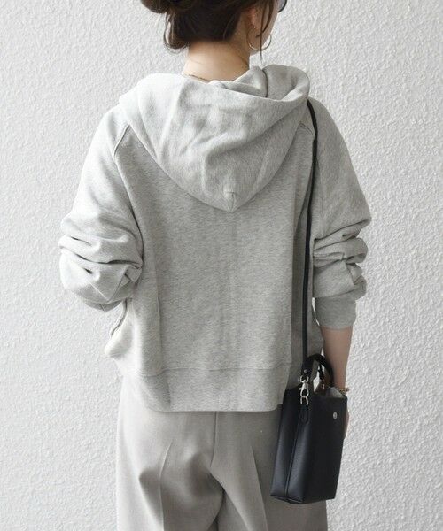 SHIPS / シップス パーカー | SHIPS any:〈洗濯機可能〉USAコットン 裏毛 ジップ コンパクト パーカー | 詳細6