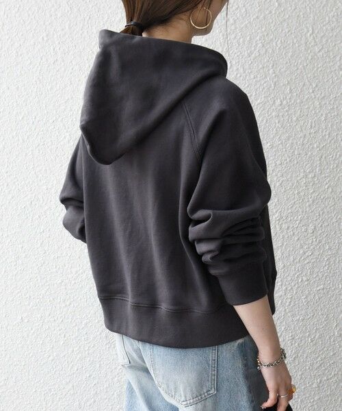 SHIPS / シップス パーカー | 《予約》SHIPS any:〈洗濯機可能〉USAコットン 裏毛 ジップ コンパクト パーカー | 詳細18