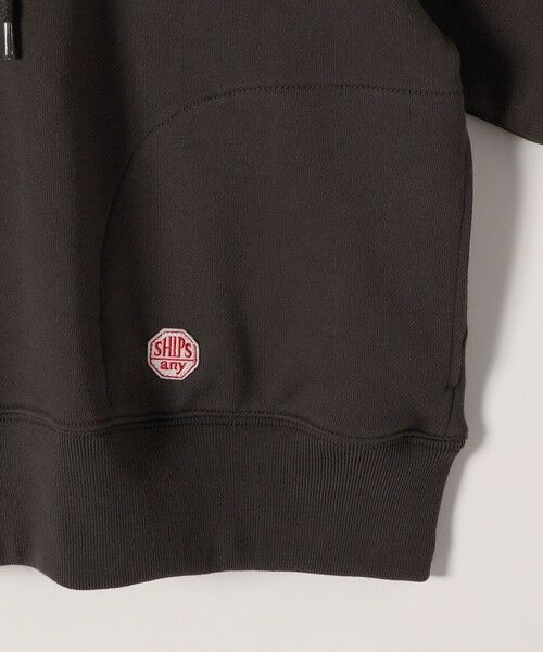 SHIPS / シップス パーカー | 《予約》SHIPS any:〈洗濯機可能〉USAコットン 裏毛 ジップ コンパクト パーカー | 詳細24