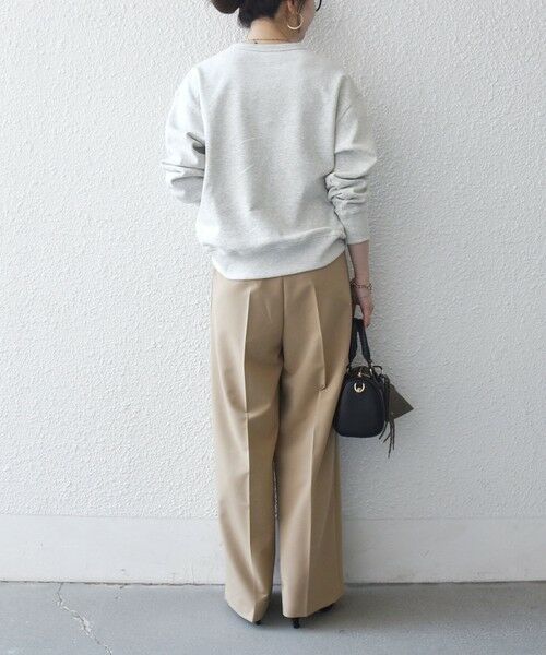 SHIPS / シップス スウェット | 《予約》【SHIPS any別注】THE KNiTS:〈洗濯機可能〉ロゴ プリント スウェット 2 | 詳細2