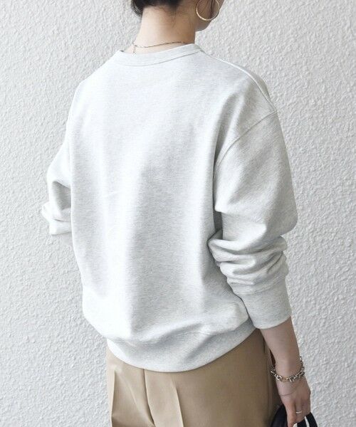 SHIPS / シップス スウェット | 《予約》【SHIPS any別注】THE KNiTS:〈洗濯機可能〉ロゴ プリント スウェット 2 | 詳細6