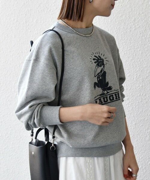 SHIPS / シップス スウェット | 《予約》【SHIPS any別注】THE KNiTS:〈洗濯機可能〉ロゴ プリント スウェット 2 | 詳細16