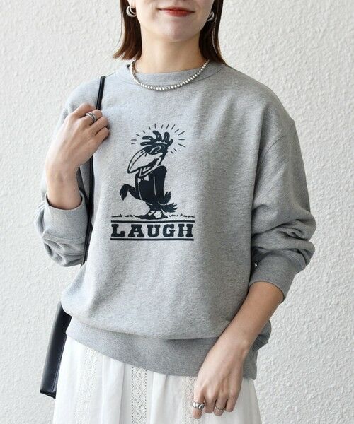 SHIPS / シップス スウェット | 《予約》【SHIPS any別注】THE KNiTS:〈洗濯機可能〉ロゴ プリント スウェット 2 | 詳細19