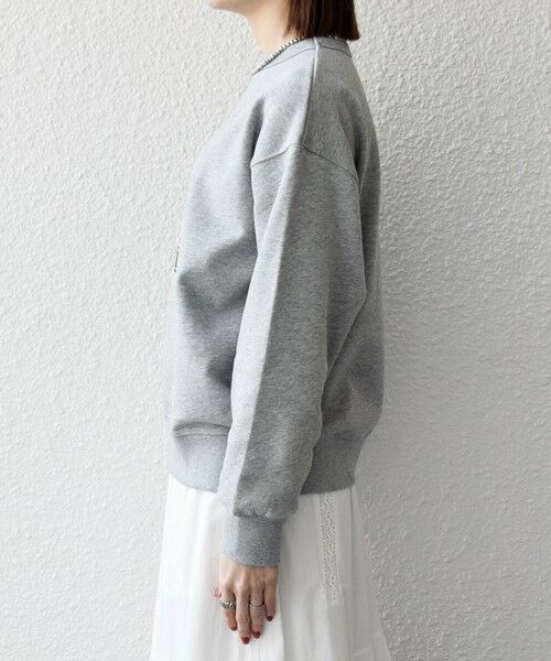 SHIPS / シップス スウェット | 《予約》【SHIPS any別注】THE KNiTS:〈洗濯機可能〉ロゴ プリント スウェット 2 | 詳細21