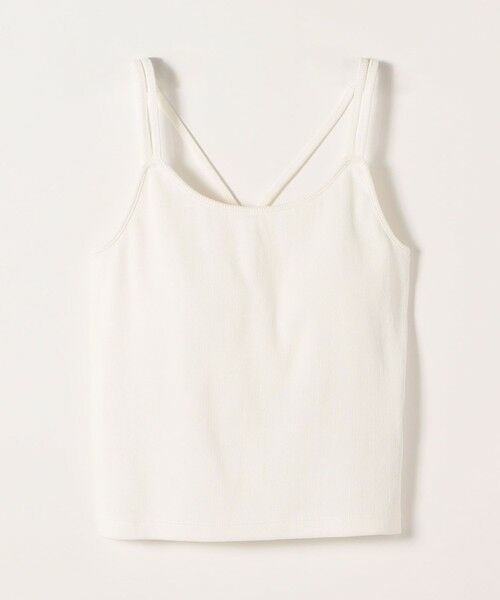 SHIPS / シップス その他インナー・ルームウェア | SHIPS any:〈洗濯機可能〉カップ付き ダブル ストラップ ブラキャミソール（ホワイト）