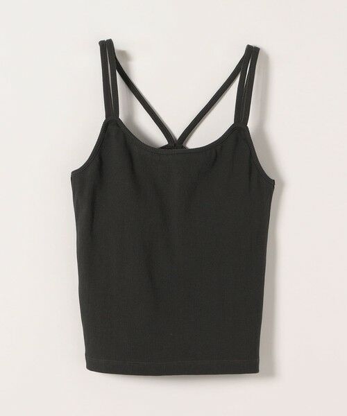SHIPS / シップス その他インナー・ルームウェア | SHIPS any:〈洗濯機可能〉カップ付き ダブル ストラップ ブラキャミソール（チャコールグレー）