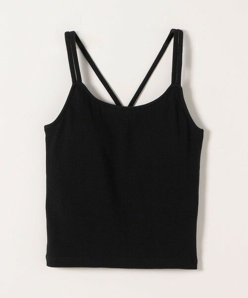 SHIPS / シップス その他インナー・ルームウェア | SHIPS any:〈洗濯機可能〉カップ付き ダブル ストラップ ブラキャミソール（ブラック）