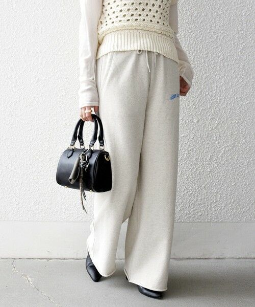 SHIPS / シップス その他パンツ | 《予約》SHIPS any:〈洗濯機可能〉USAコットン 裏毛 カットオフ スウェット パンツ | 詳細4