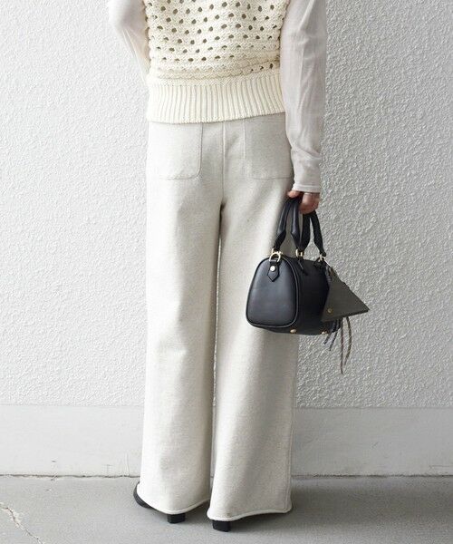 SHIPS / シップス その他パンツ | 《予約》SHIPS any:〈洗濯機可能〉USAコットン 裏毛 カットオフ スウェット パンツ | 詳細6