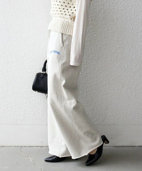 SHIPS / シップス その他パンツ | 《予約》SHIPS any:〈洗濯機可能〉USAコットン 裏毛 カットオフ スウェット パンツ | 詳細7