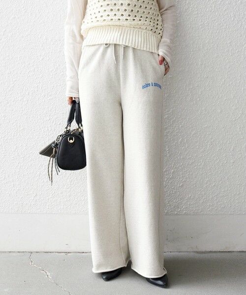 SHIPS / シップス その他パンツ | 《予約》SHIPS any:〈洗濯機可能〉USAコットン 裏毛 カットオフ スウェット パンツ | 詳細8