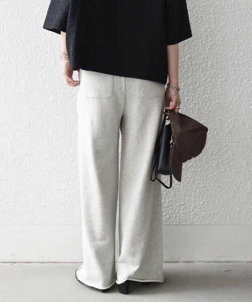 SHIPS / シップス その他パンツ | SHIPS any:〈洗濯機可能〉USAコットン 裏毛 カットオフ スウェット パンツ | 詳細5