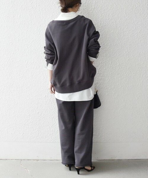 SHIPS / シップス その他パンツ | 《予約》SHIPS any:〈洗濯機可能〉USAコットン 裏毛 カットオフ スウェット パンツ | 詳細12