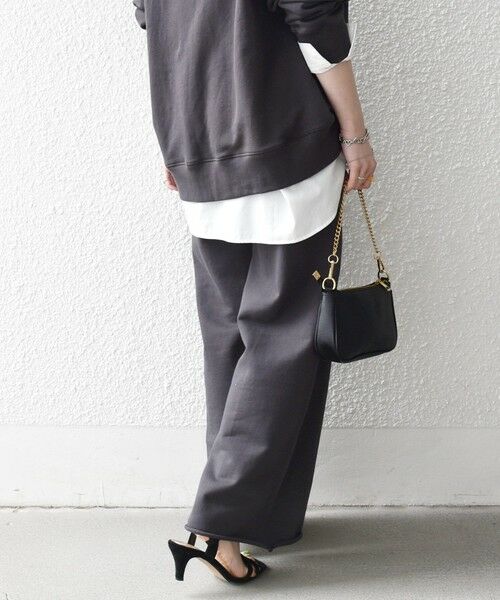 SHIPS / シップス その他パンツ | 《予約》SHIPS any:〈洗濯機可能〉USAコットン 裏毛 カットオフ スウェット パンツ | 詳細15