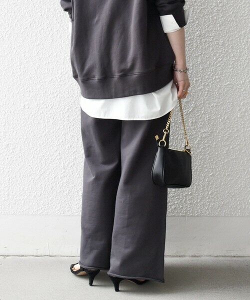 SHIPS / シップス その他パンツ | 《予約》SHIPS any:〈洗濯機可能〉USAコットン 裏毛 カットオフ スウェット パンツ | 詳細16