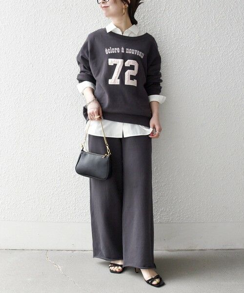 SHIPS / シップス その他パンツ | 《予約》SHIPS any:〈洗濯機可能〉USAコットン 裏毛 カットオフ スウェット パンツ | 詳細11