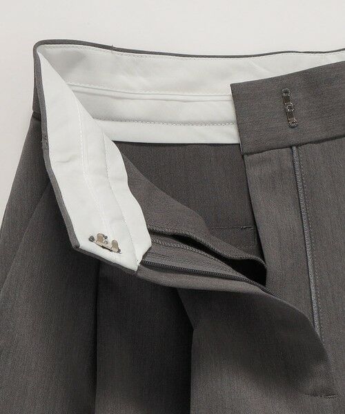 SHIPS / シップス スラックス・ドレスパンツ | 《一部追加予約》SHIPS any:〈手洗い可能〉2タック ワイド パンツ | 詳細10