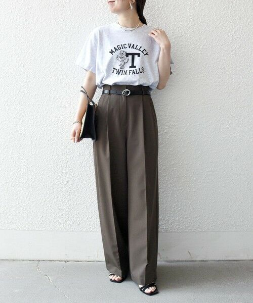 SHIPS / シップス スラックス・ドレスパンツ | SHIPS any:〈手洗い可能〉2タック ワイド パンツ | 詳細30