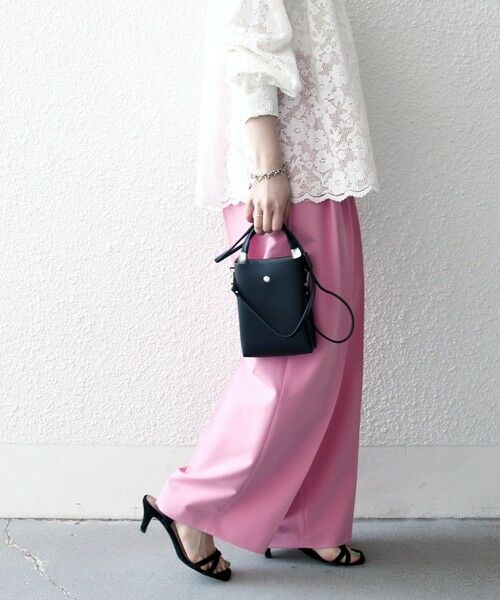 SHIPS / シップス スラックス・ドレスパンツ | 《予約》SHIPS any:〈手洗い可能〉2タック ワイド パンツ | 詳細21