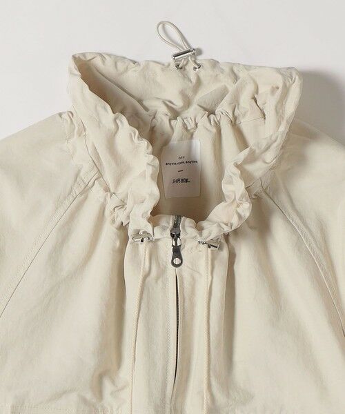 SHIPS / シップス ブルゾン | SHIPS any:〈洗濯機可能〉ナイロン タスラン ギャザー スタンドカラー ブルゾン | 詳細10