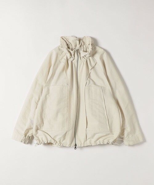 SHIPS / シップス ブルゾン | SHIPS any:〈洗濯機可能〉ナイロン タスラン ギャザー スタンドカラー ブルゾン | 詳細16