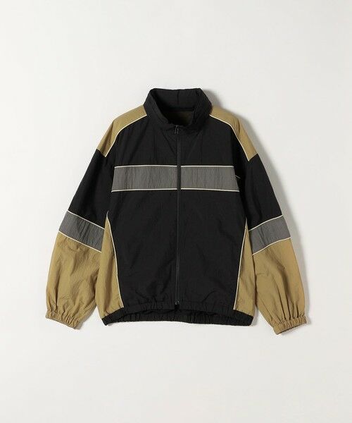 SHIPS / シップス ブルゾン | 《予約》SHIPS any:〈洗濯機可能〉ナイロン スタンドカラー 配色 ジップ ブルゾン | 詳細8