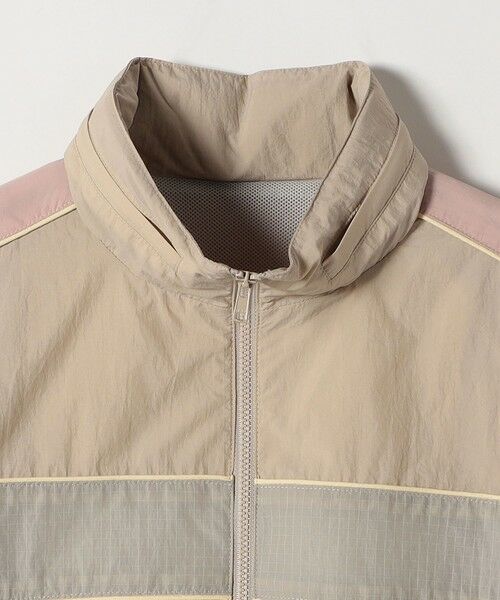 SHIPS / シップス ブルゾン | 《予約》SHIPS any:〈洗濯機可能〉ナイロン スタンドカラー 配色 ジップ ブルゾン | 詳細19