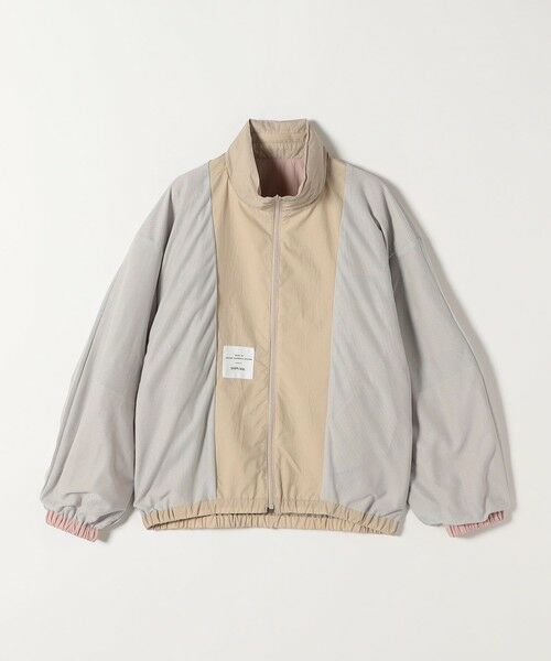 SHIPS / シップス ブルゾン | 《予約》SHIPS any:〈洗濯機可能〉ナイロン スタンドカラー 配色 ジップ ブルゾン | 詳細25