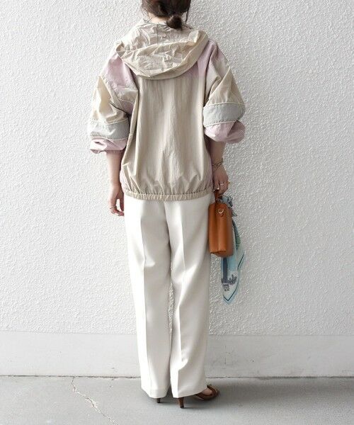 SHIPS / シップス ブルゾン | 《予約》SHIPS any:〈洗濯機可能〉ナイロン スタンドカラー 配色 ジップ ブルゾン | 詳細11