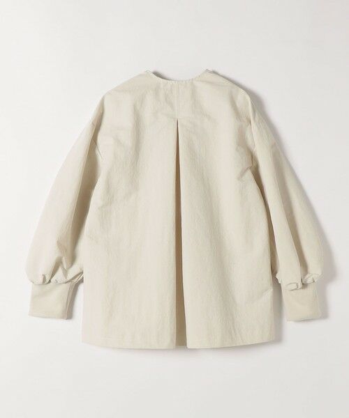 SHIPS / シップス ブルゾン | SHIPS any:〈洗濯機可能〉ナイロン タスラン ノーカラー Aライン ブルゾン | 詳細17