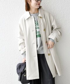 SHIPS / シップス ステンカラーコート | 《予約》SHIPS any:〈手洗い可能〉オーバー フレア ステンカラー コート