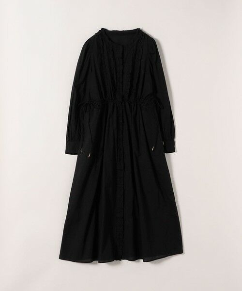 SHIPS / シップス ロング・マキシ丈ワンピース | 《予約》SHIPS any:〈洗濯機可能〉キャンブリック Aライン フリル シャツ ワンピース | 詳細6