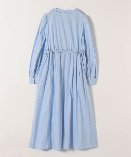 SHIPS / シップス ロング・マキシ丈ワンピース | 《予約》SHIPS any:〈洗濯機可能〉キャンブリック Aライン フリル シャツ ワンピース | 詳細21