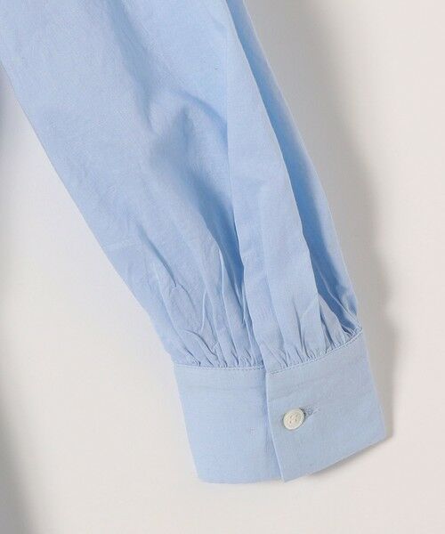 SHIPS / シップス ロング・マキシ丈ワンピース | 《予約》SHIPS any:〈洗濯機可能〉キャンブリック Aライン フリル シャツ ワンピース | 詳細22