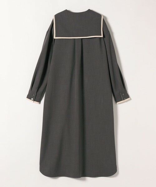 SHIPS / シップス ミニ丈・ひざ丈ワンピース | 《予約》SHIPS any:〈洗濯機可能〉セーラーカラー 配色 ジップ ワンピース | 詳細12