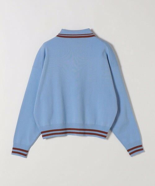 SHIPS / シップス ニット・セーター | 《予約》SHIPS any:〈手洗い可能〉コットン ミックス ライン ポロニット プルオーバー | 詳細22