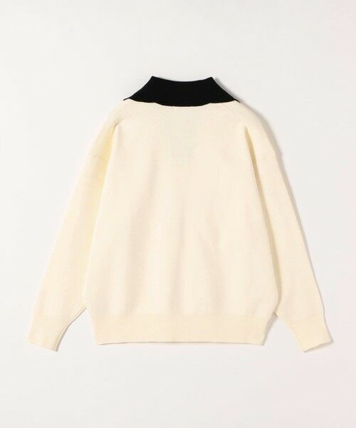 SHIPS / シップス ニット・セーター | SHIPS any:〈手洗い可能〉バイカラー スキッパー ニット プルオーバー | 詳細12
