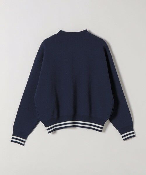 SHIPS / シップス カーディガン・ボレロ | 《予約》SHIPS any:〈手洗い可能〉コットン ミックス ライン ジップ ブルゾン ニット カーディガン | 詳細24