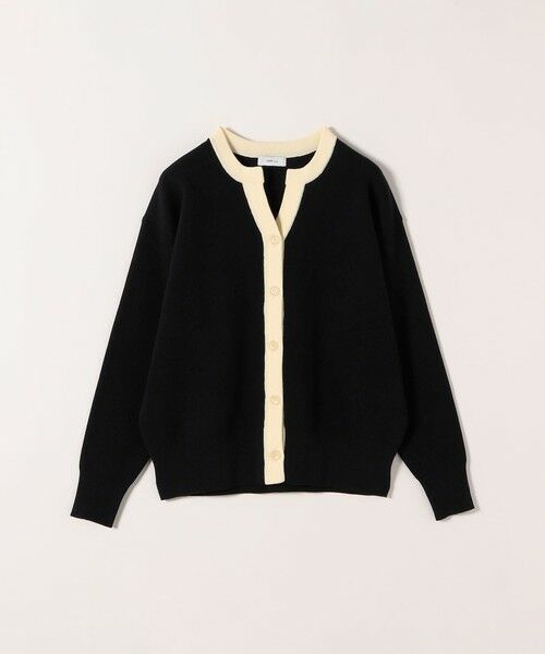 SHIPS / シップス カーディガン・ボレロ | 《一部追加予約》SHIPS any:〈手洗い可能〉バイカラー スキッパー ニット カーディガン | 詳細20