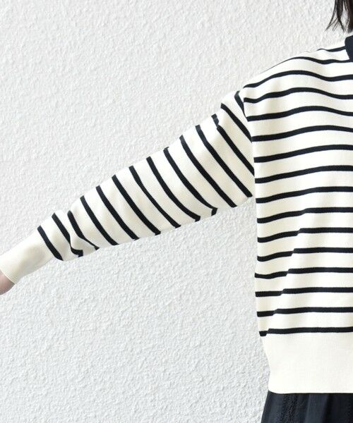 SHIPS / シップス カーディガン・ボレロ | 《予約》SHIPS any:〈手洗い可能〉バイカラー スキッパー ニット カーディガン | 詳細27