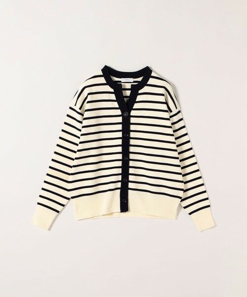 SHIPS / シップス カーディガン・ボレロ | 《一部追加予約》SHIPS any:〈手洗い可能〉バイカラー スキッパー ニット カーディガン | 詳細29
