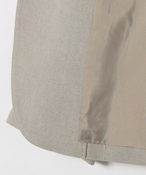 SHIPS / シップス ノーカラージャケット | 《予約》SHIPS any:〈洗濯機可能〉シャーク ノーカラー ジャケット | 詳細26