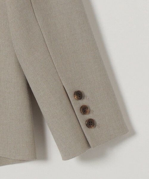 SHIPS / シップス ノーカラージャケット | 《予約》SHIPS any:〈洗濯機可能〉シャーク ノーカラー ジャケット | 詳細28