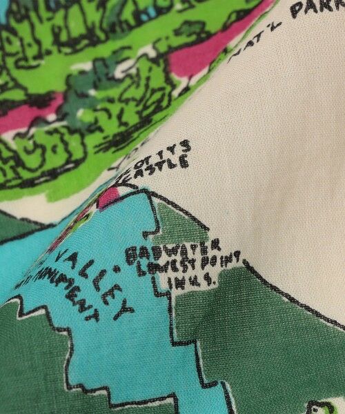 SHIPS / シップス バンダナ・スカーフ | BINDU: マップ バンダナ 26SS | 詳細2