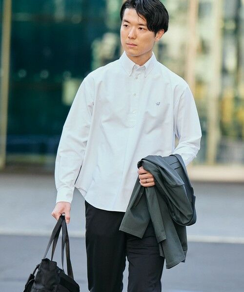 SHIPS / シップス シャツ・ブラウス | 【WEB限定】SHIPS: 防シワ・吸水速乾 Drymix(R) プルオーバー ボダンダウン シャツ | 詳細11