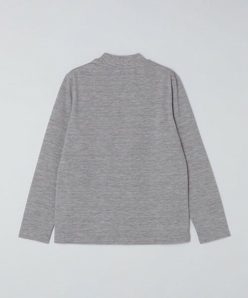 SHIPS / シップス Tシャツ | 【WEB限定】SHIPS: 防シワ・吸水速乾 Drymix(R) モックネック ロングスリーブ Tシャツ | 詳細7