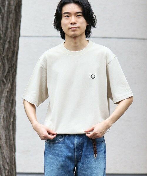 SHIPS / シップス Tシャツ | 【SHIPS別注】FRED PERRY: ワンポイントロゴ ピケ Tシャツ 26SS | 詳細7