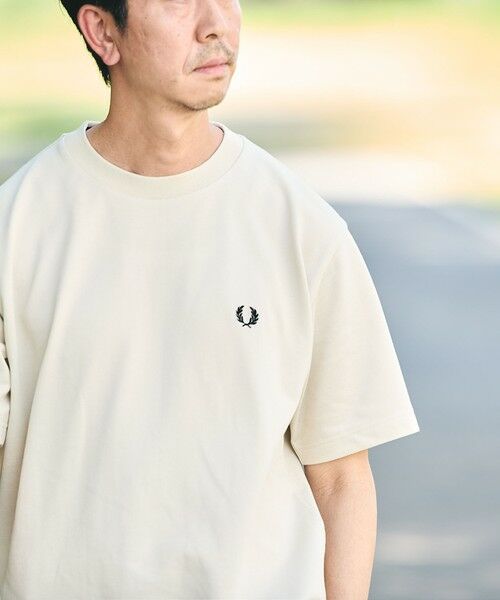 SHIPS / シップス Tシャツ | 【SHIPS別注】FRED PERRY: ワンポイントロゴ ピケ Tシャツ 26SS | 詳細8